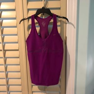 Nike Racerback Tank Top with Built in Support